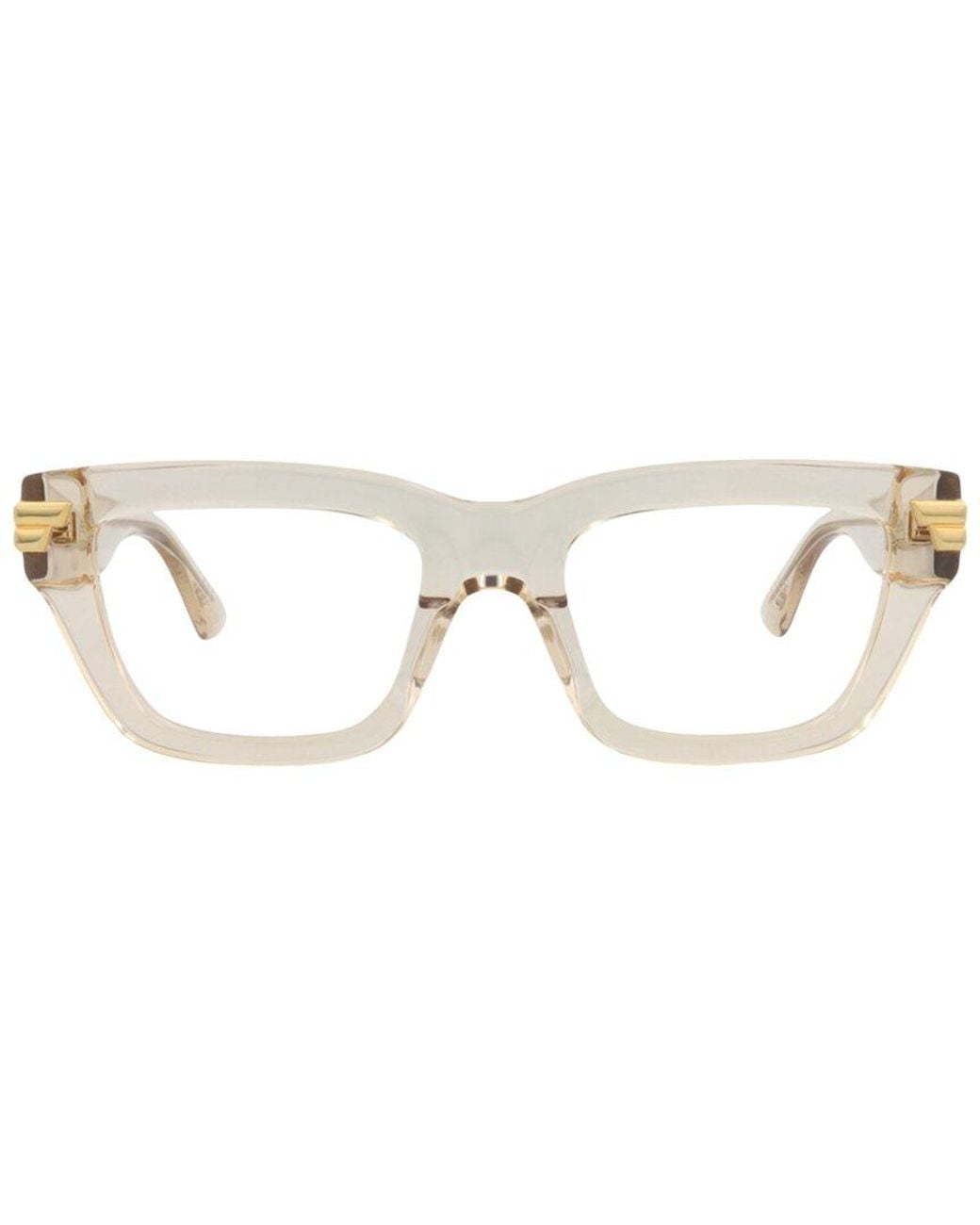 Bottega Veneta White 50Mm Optical Frames