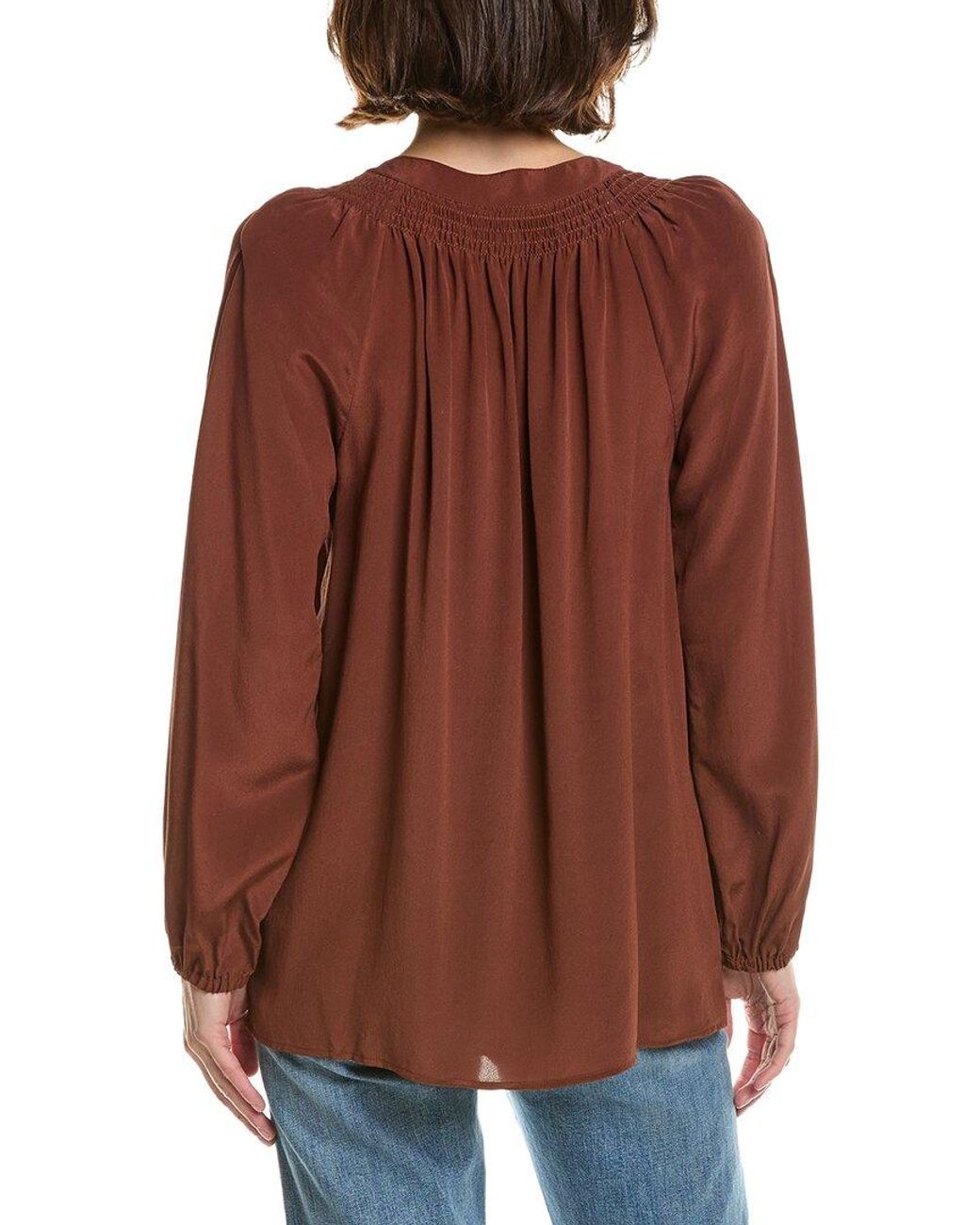 Lilly Pulitzer Red Elsa Silk Top