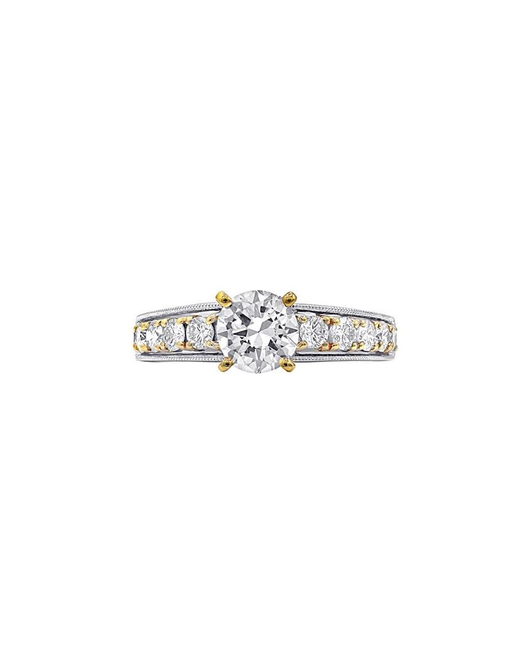 Diana M White Fine Jewelry 18k Two-tone 1.76 Ct. Tw. Diamond Ring