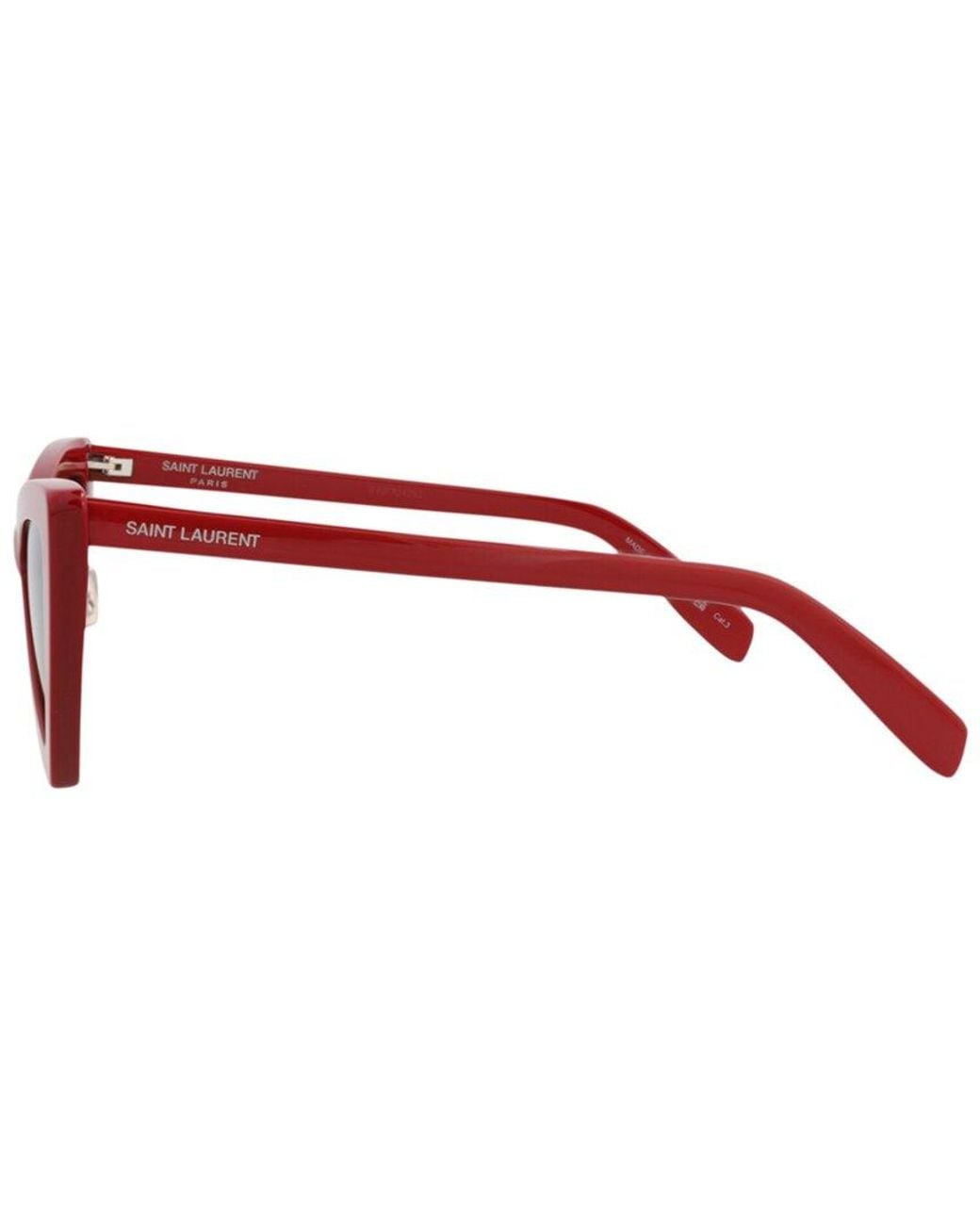 Saint Laurent Red Sl207Jerry 53Mm Sunglasses