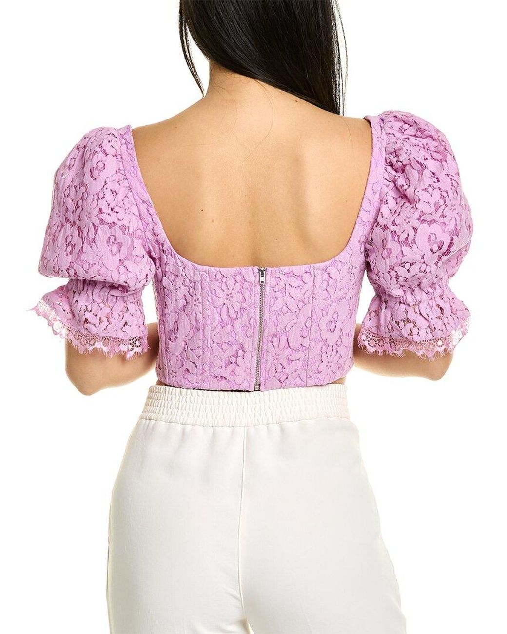 Saylor Purple Xander Top