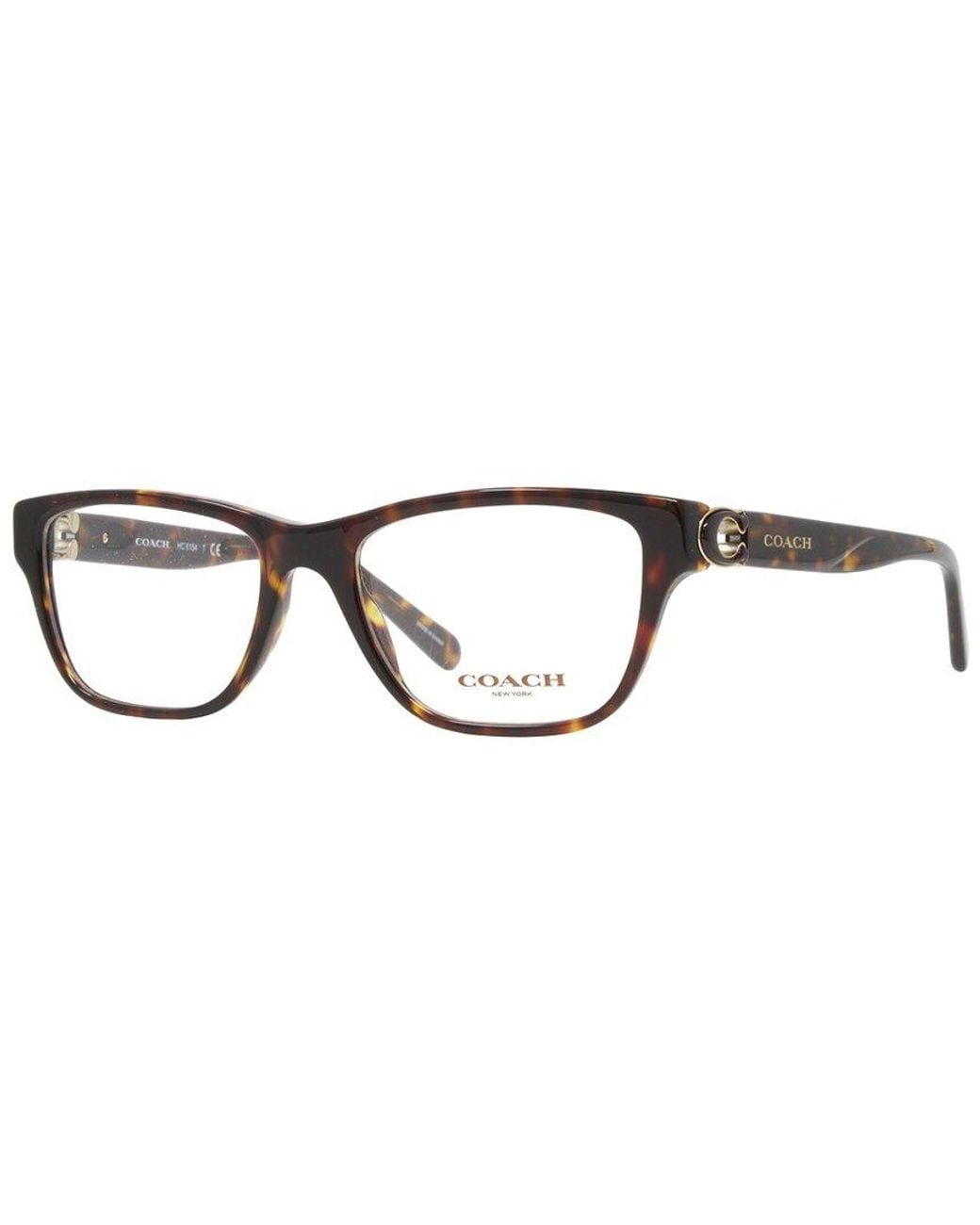 COACH Hc6154 50Mm Optical Frames in Brown | Lyst