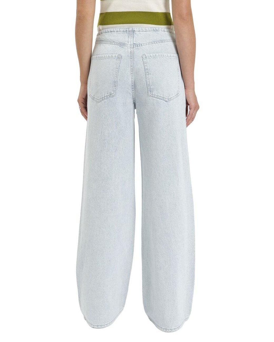 Daze Denim Blue Madison Baby Talk Wide Leg Jean