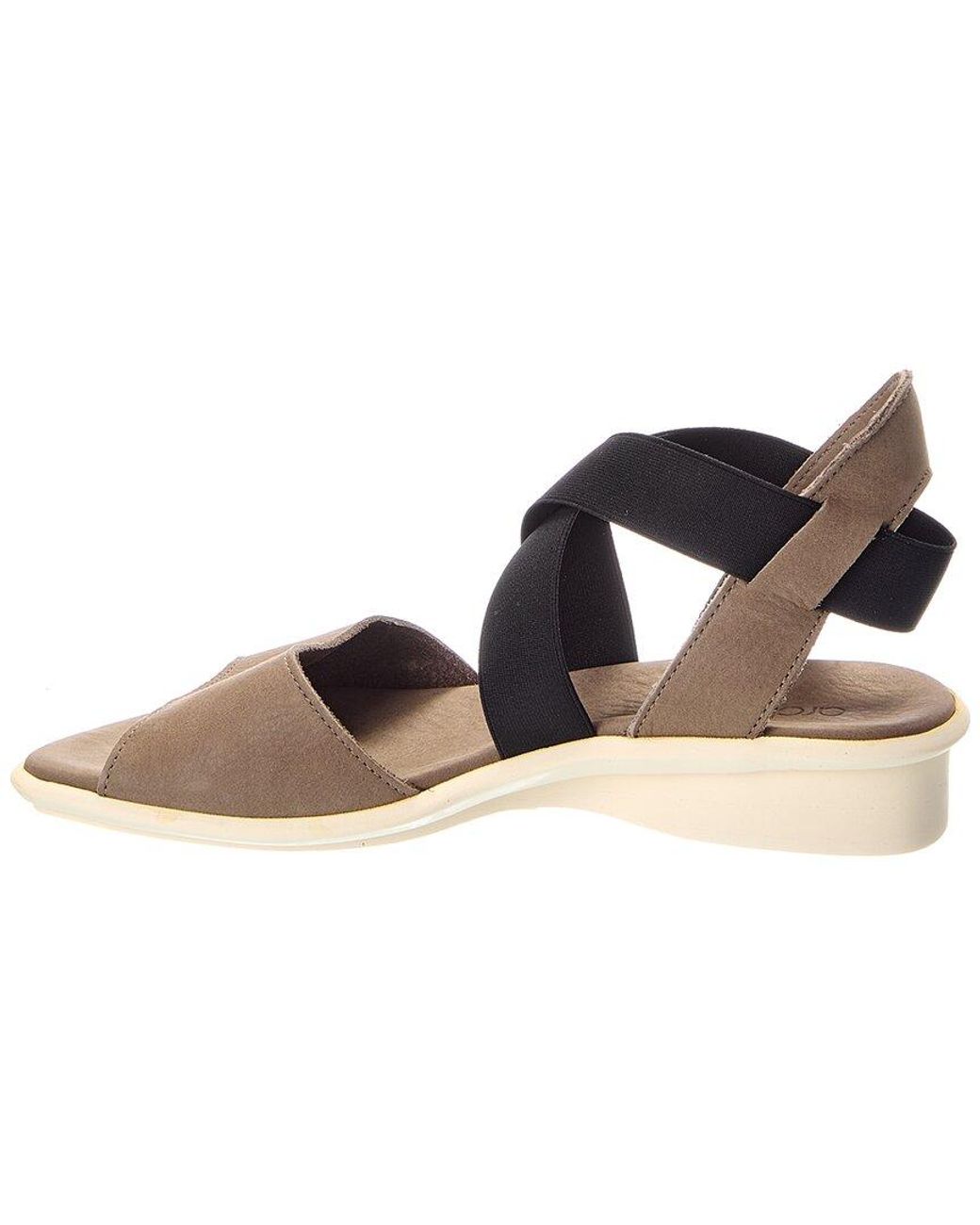 Arche Metallic Satia Leather Sandal