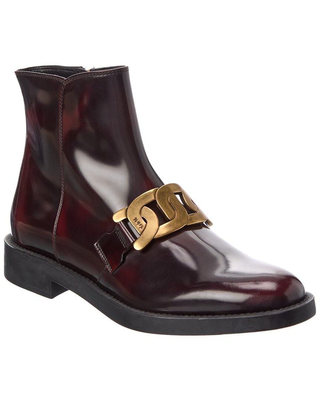 Tod's Brown Leather Boot