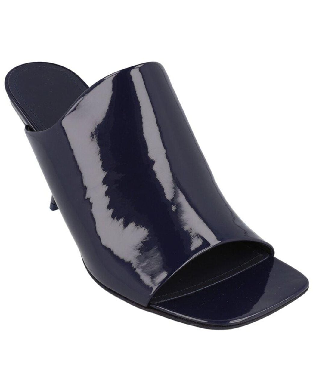 Ferragamo Blue Era Patent Mule