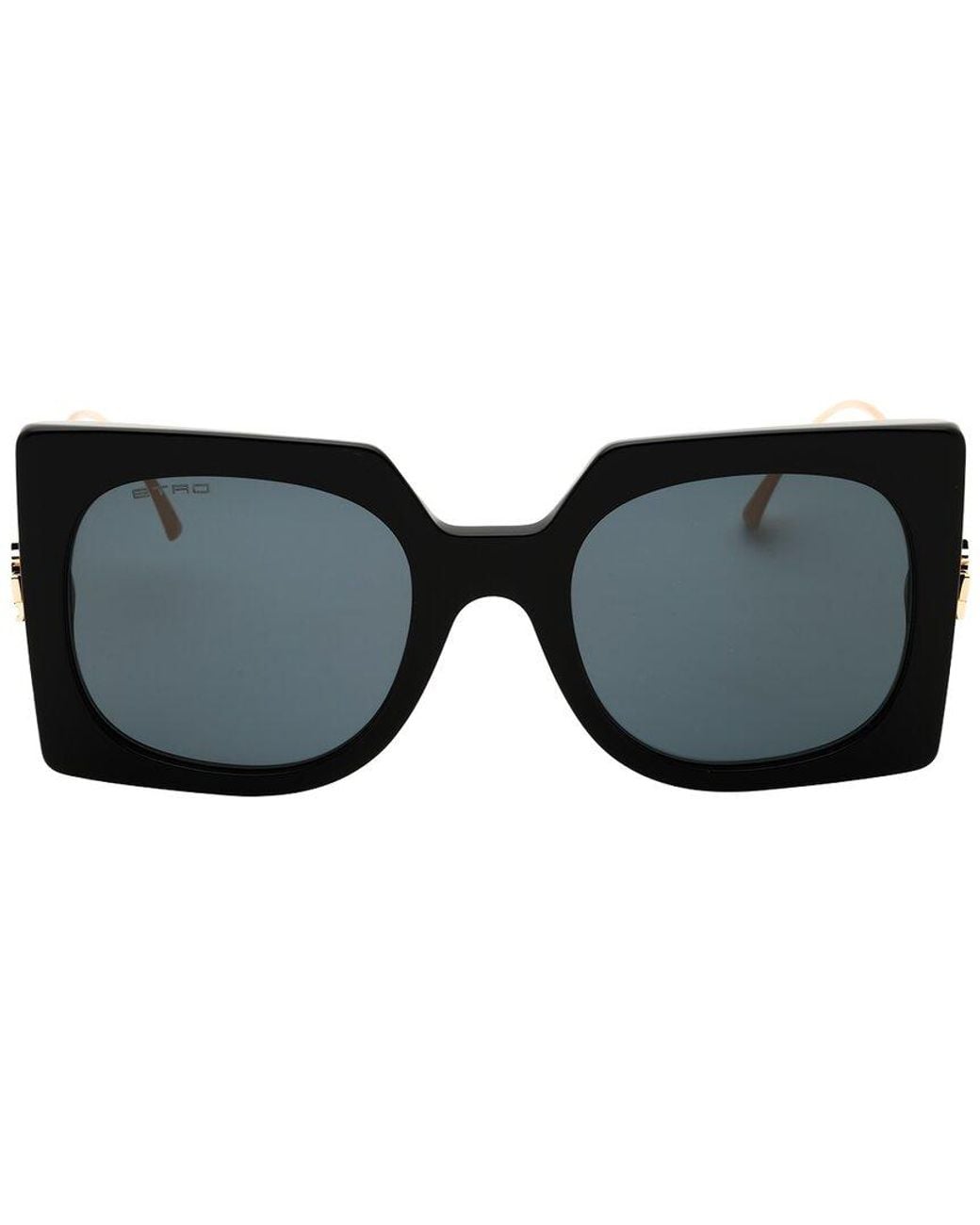 Etro Black 54Mm Sunglasses