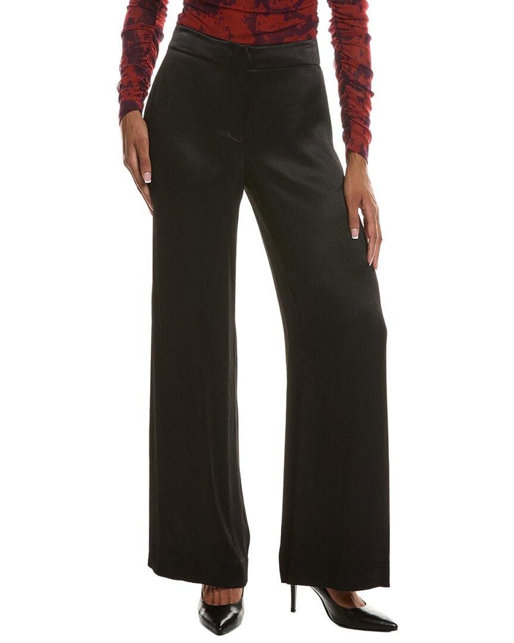 Diane von Furstenberg Black Alexander Pant