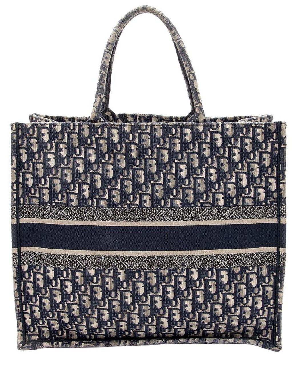 Dior Black Oblique Large Book Tote (authentic Pre-loved)