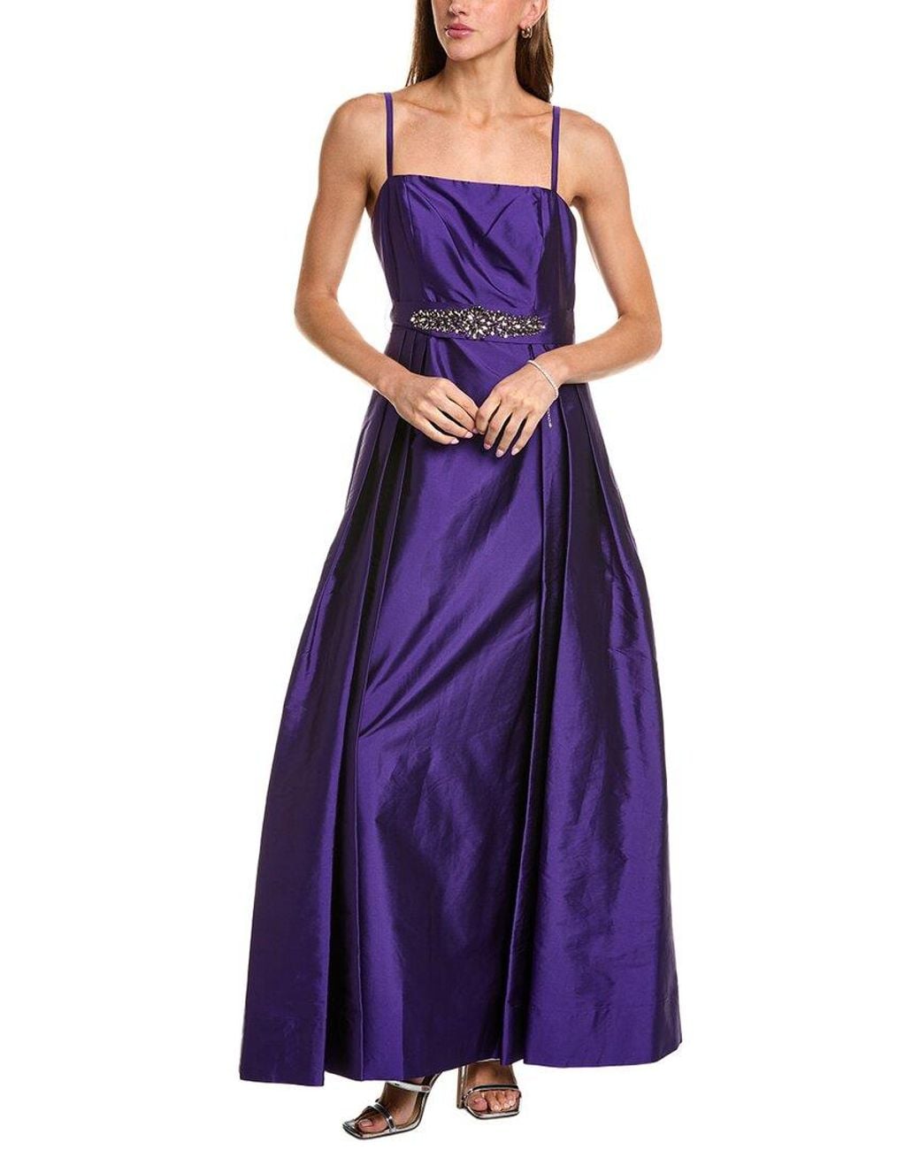 Eliza J Purple Ball Gown
