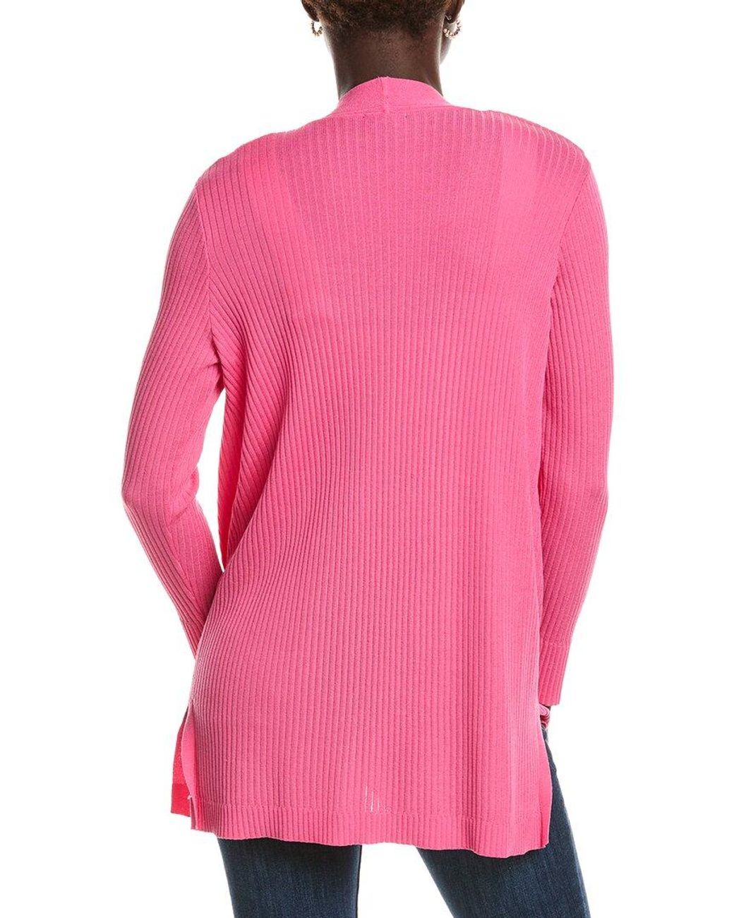 Jones New York Pink Sutton Cardigan
