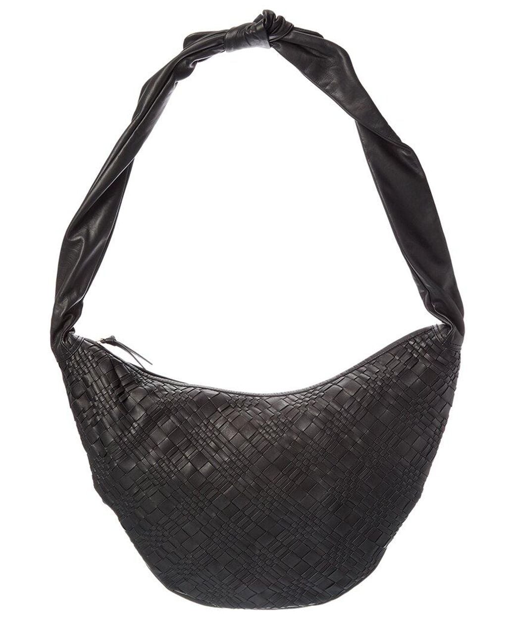 Rafe New York Black Rymn Leather Hobo Bag