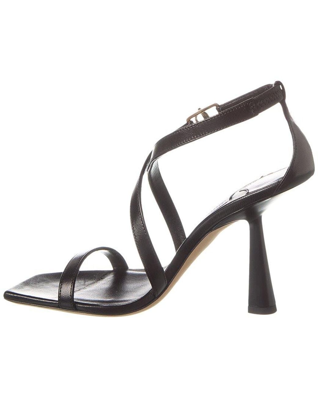 Jimmy Choo Black Jessica 100 Leather Sandal