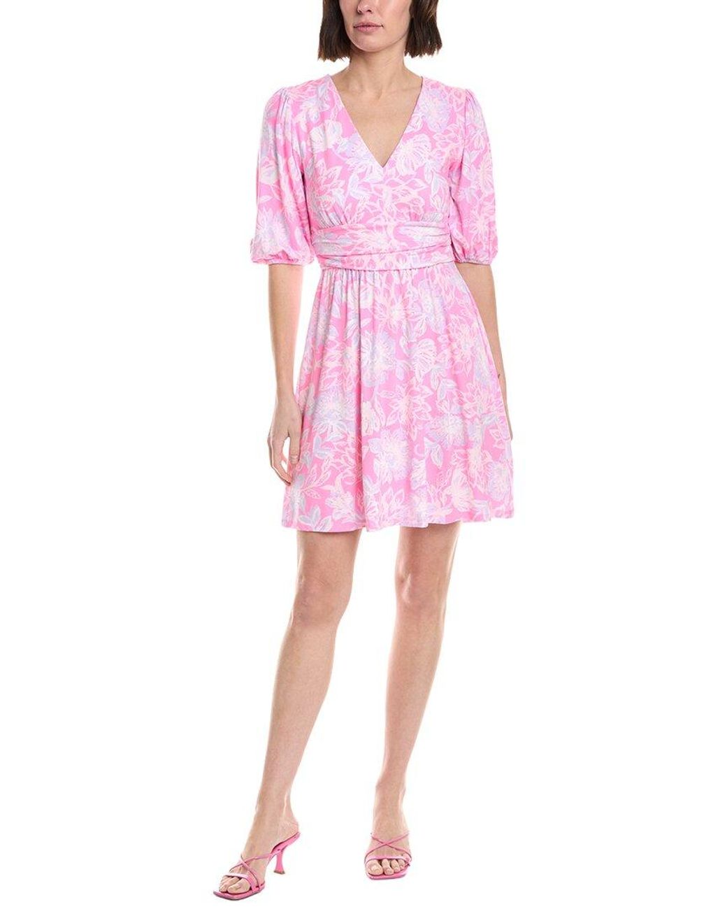 Lilly Pulitzer Pink Brightan Mini Dress