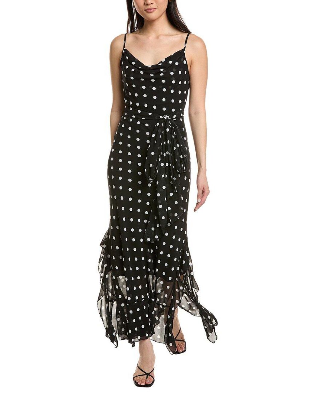 Moonsea Black Sleeveless Midi Dress