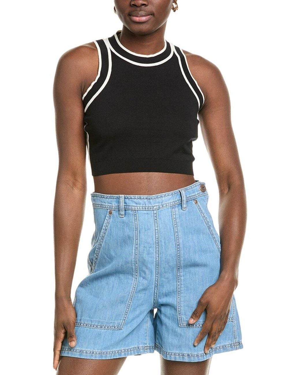 Max Mara Blue Ruggero Sweater Tank