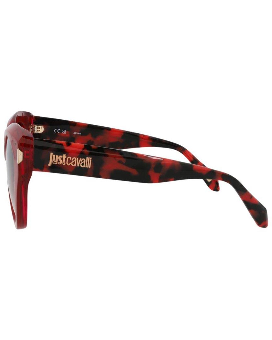 Just Cavalli Red Sjc033 55Mm Sunglasses