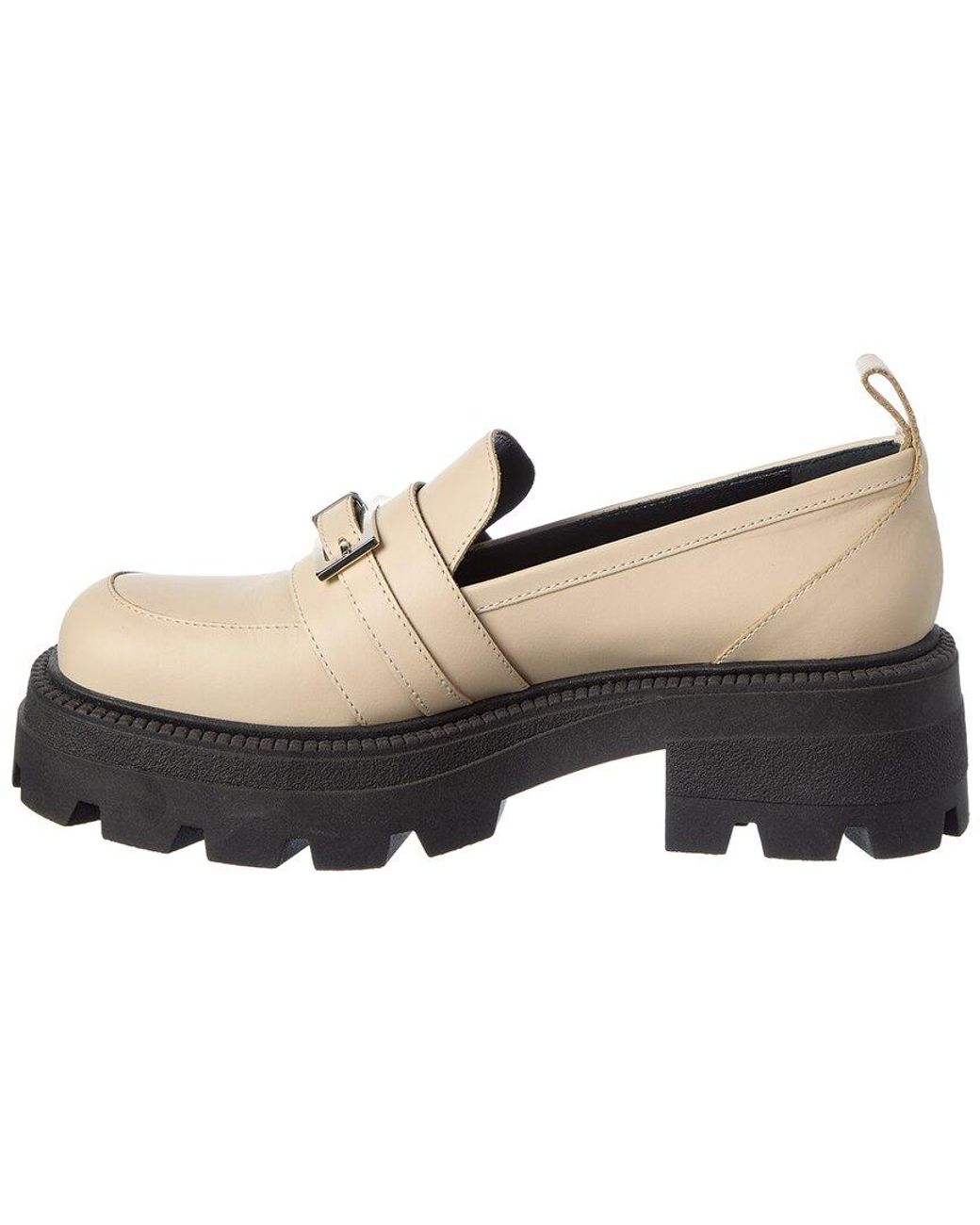 Sergio Rossi Black Nora 25 Leather Loafer
