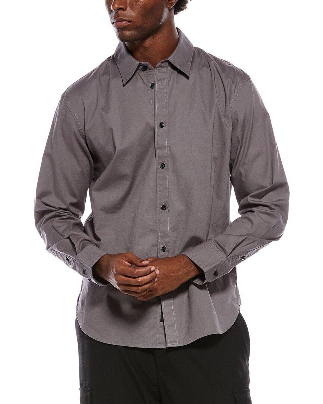 Rag & Bone Gray Griffin Shirt for men