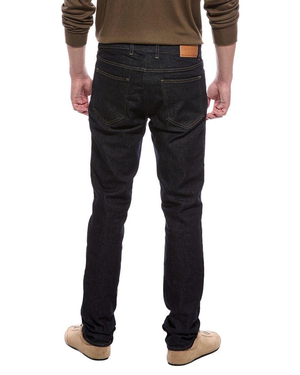 BLK DNM Black Rinse Slim Cut Jean for men