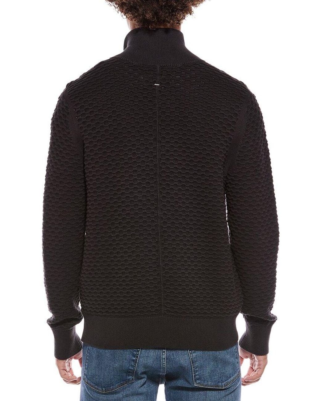 Rag & Bone Black Ottoman Andrew Jacket for men