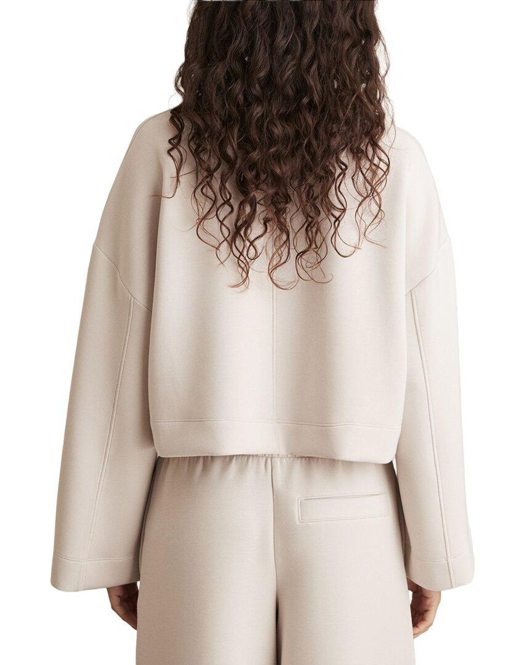 Reiss Natural Freya Cloud Crop Jumper