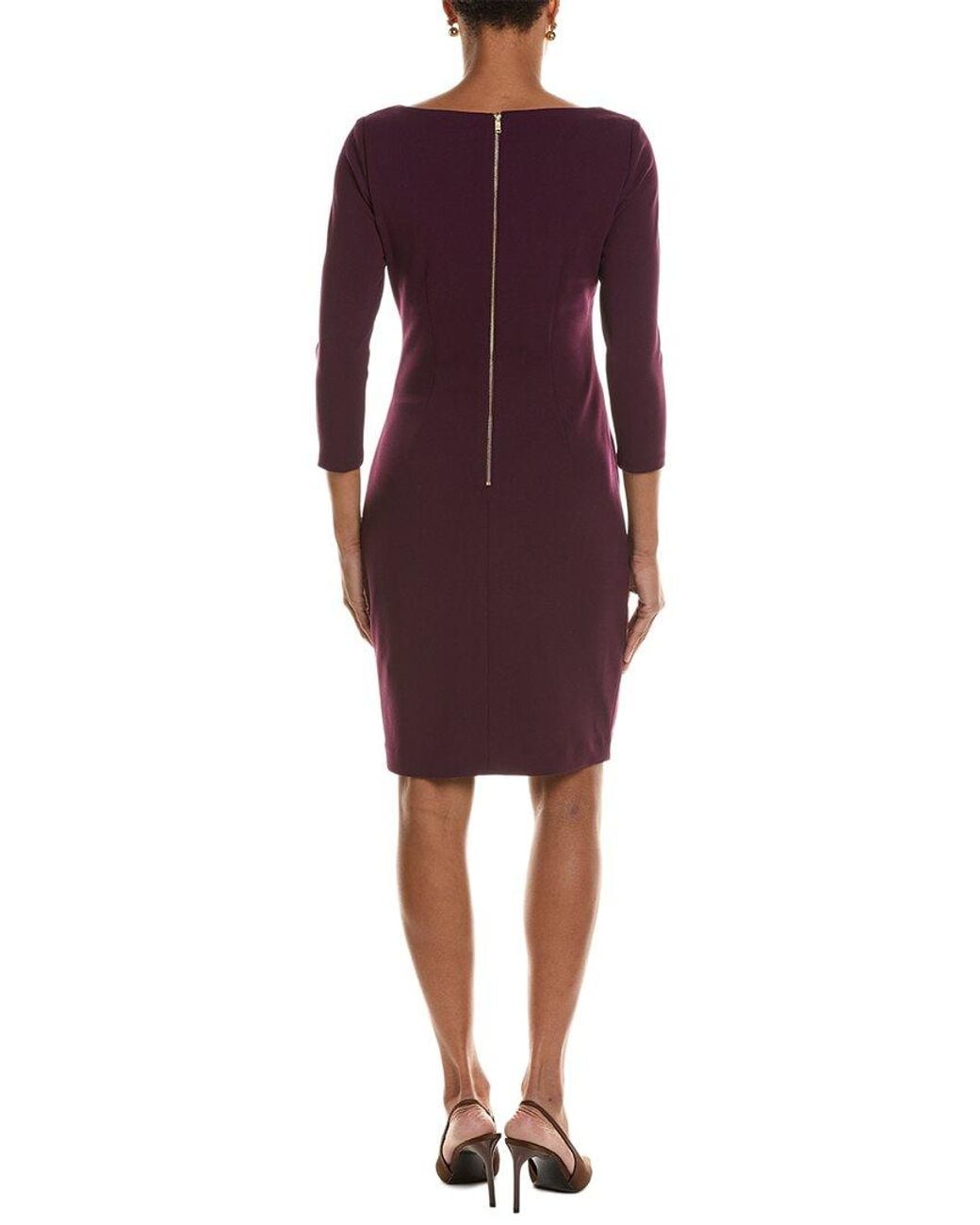 DKNY Red Sheath Dress