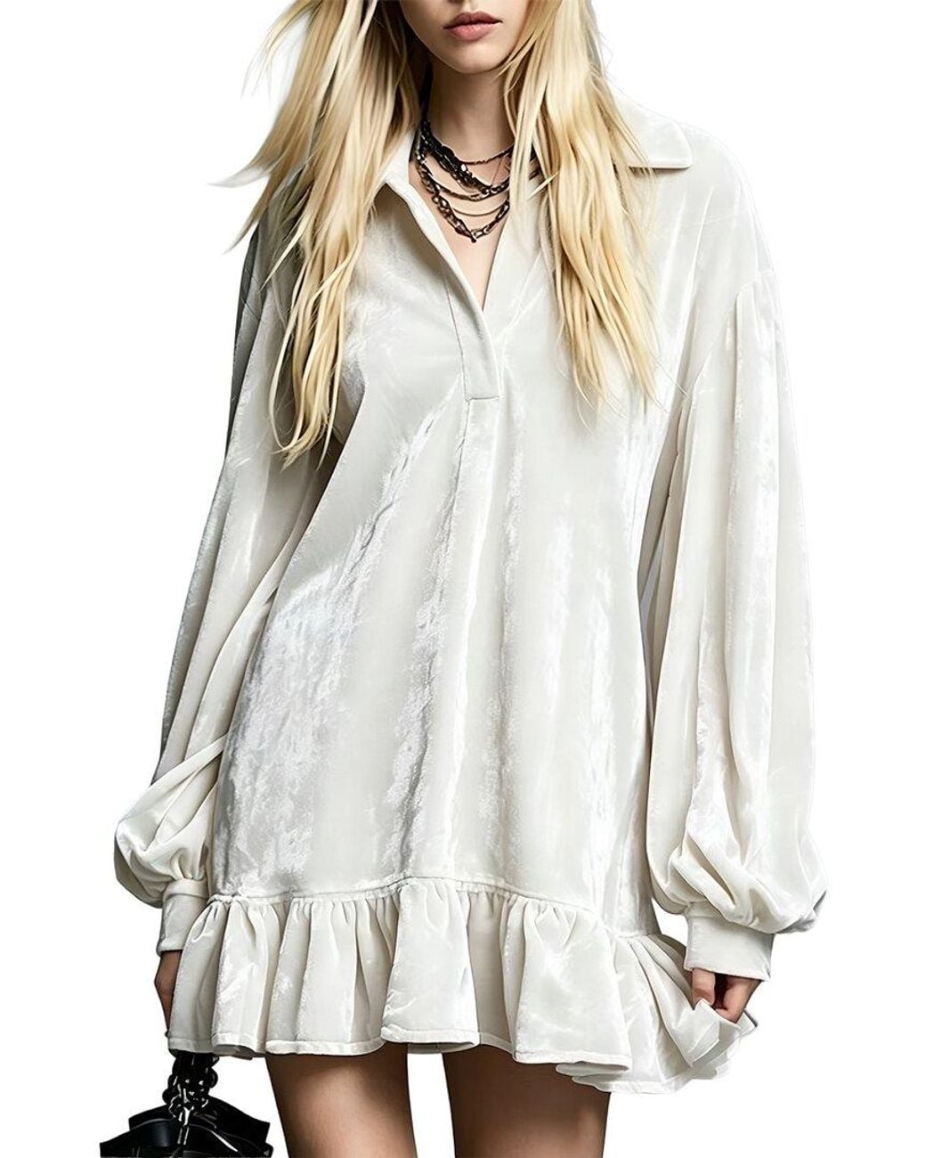 Olivia Taylor White Mini Dress