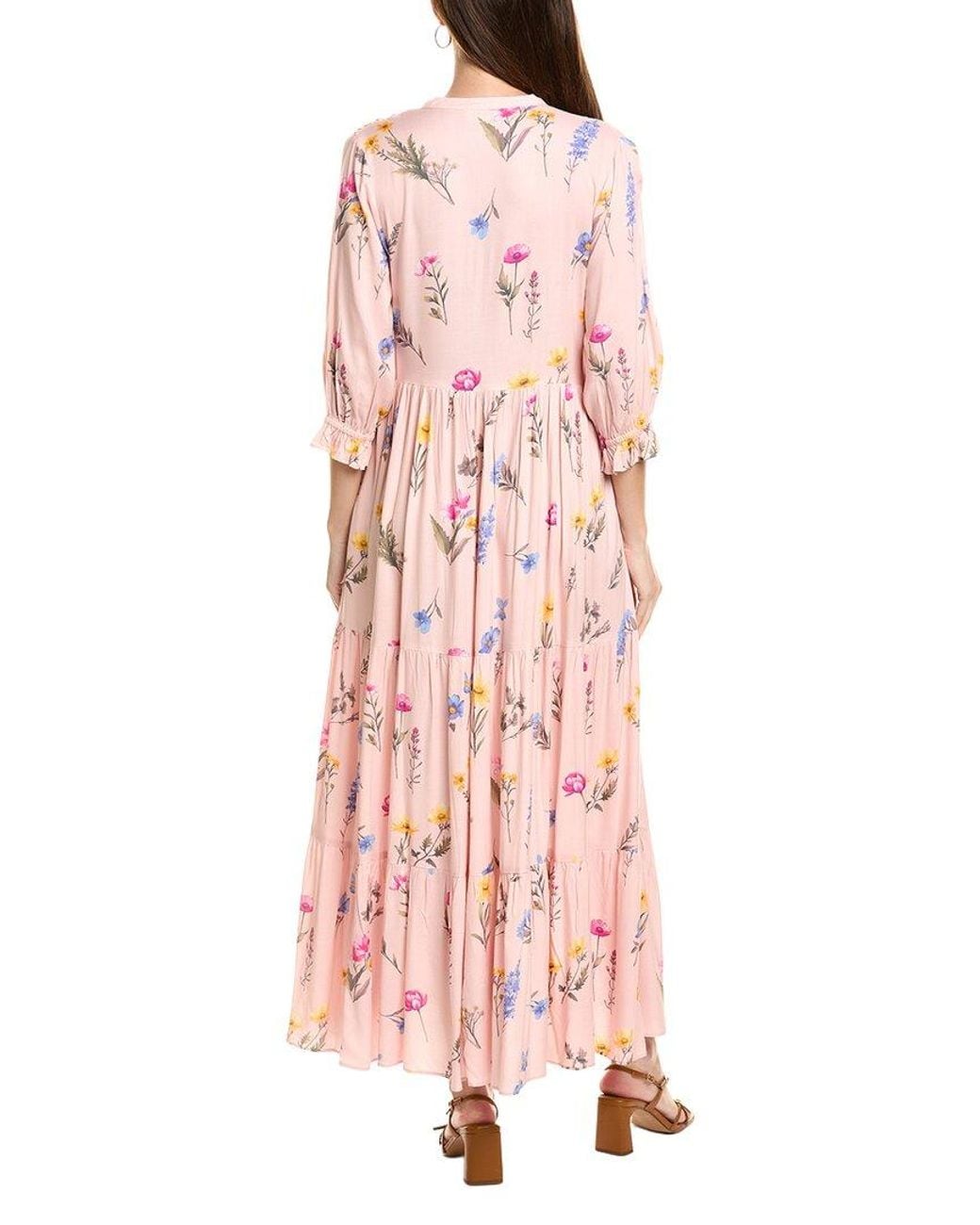 Garrie B Pink Maxi Dress