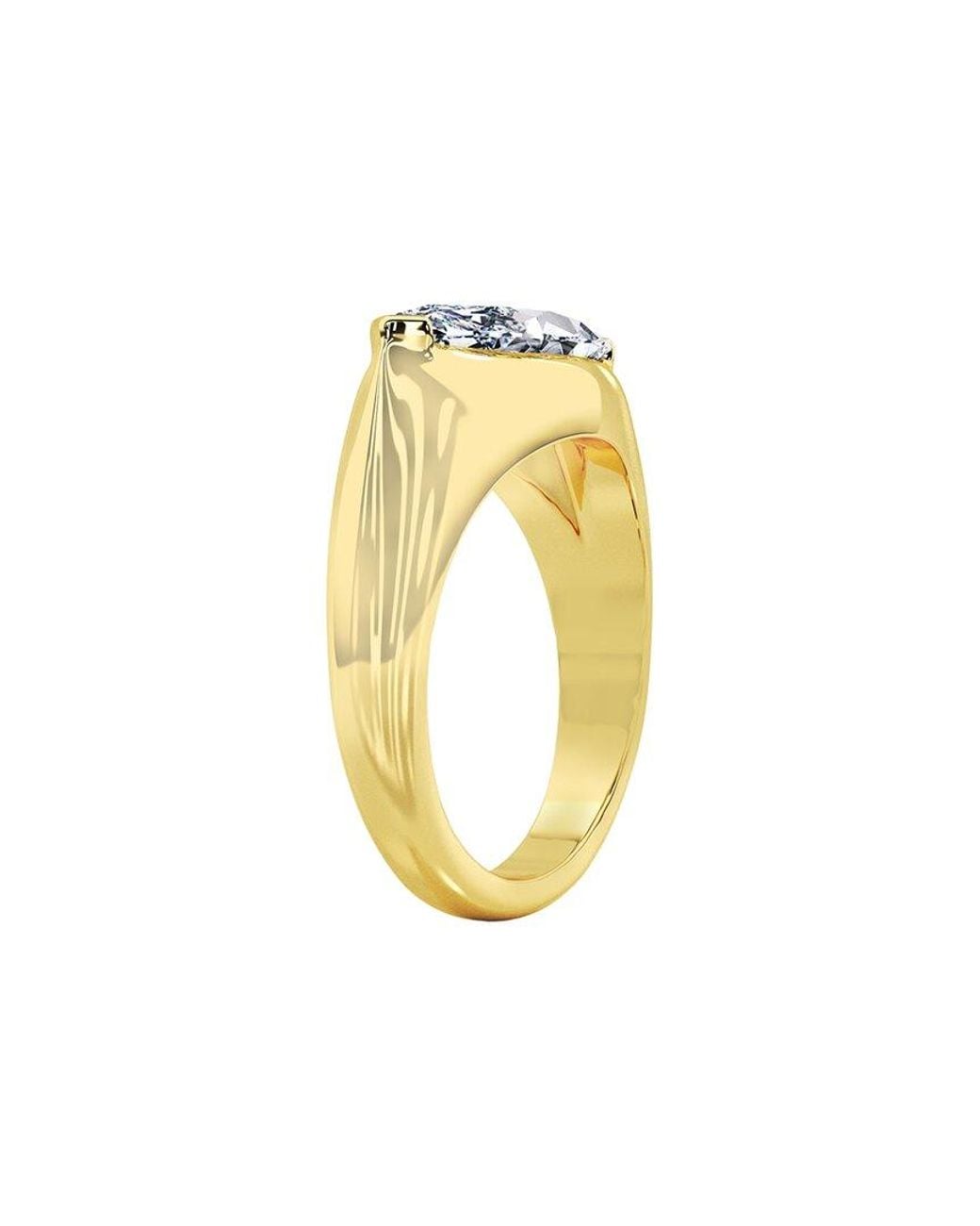 Lab Grown Diamonds White 14K 1.00 Ct. Tw. Lab-Grown Diamond Ring