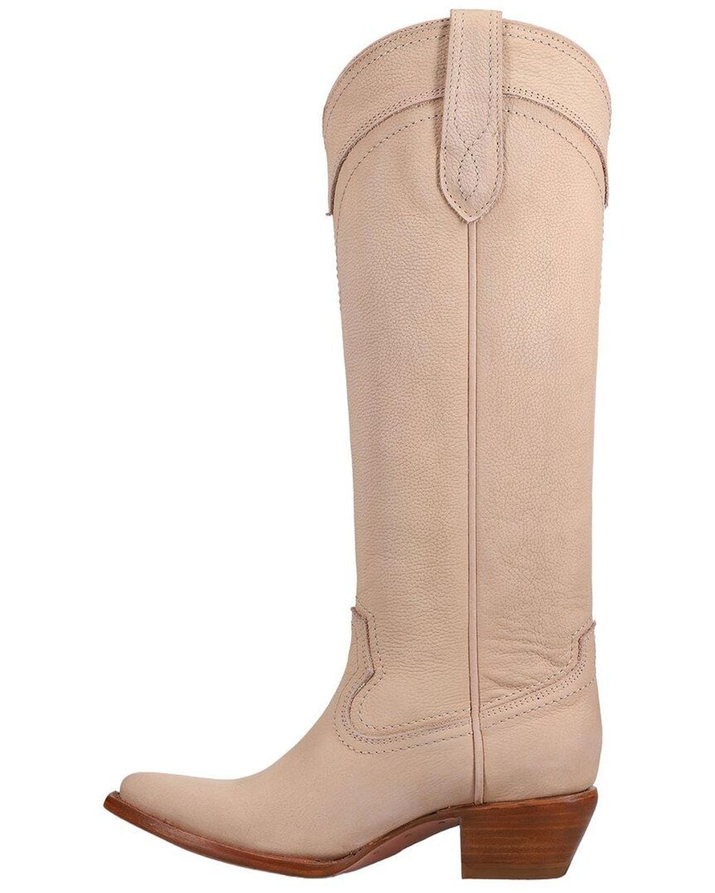 Frye Brown Sacha At-The-Knee Leather Boot
