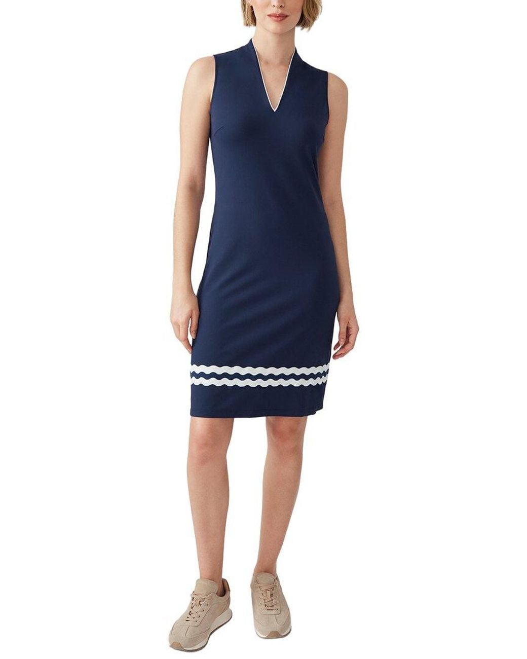 J.McLaughlin Blue Darana Dress