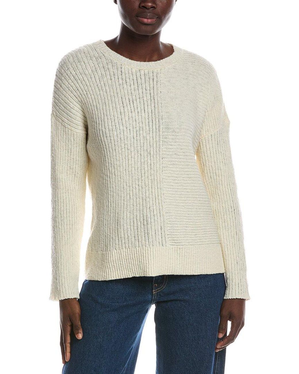Eileen Fisher Natural Crewneck Sweater
