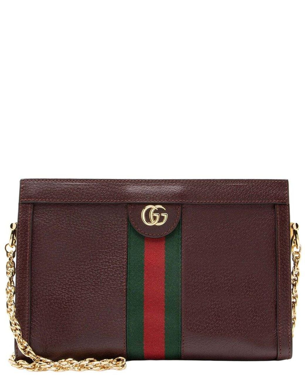 Gucci Purple Ophidia Medium Chain Shoulder Bag (authentic Pre-loved)