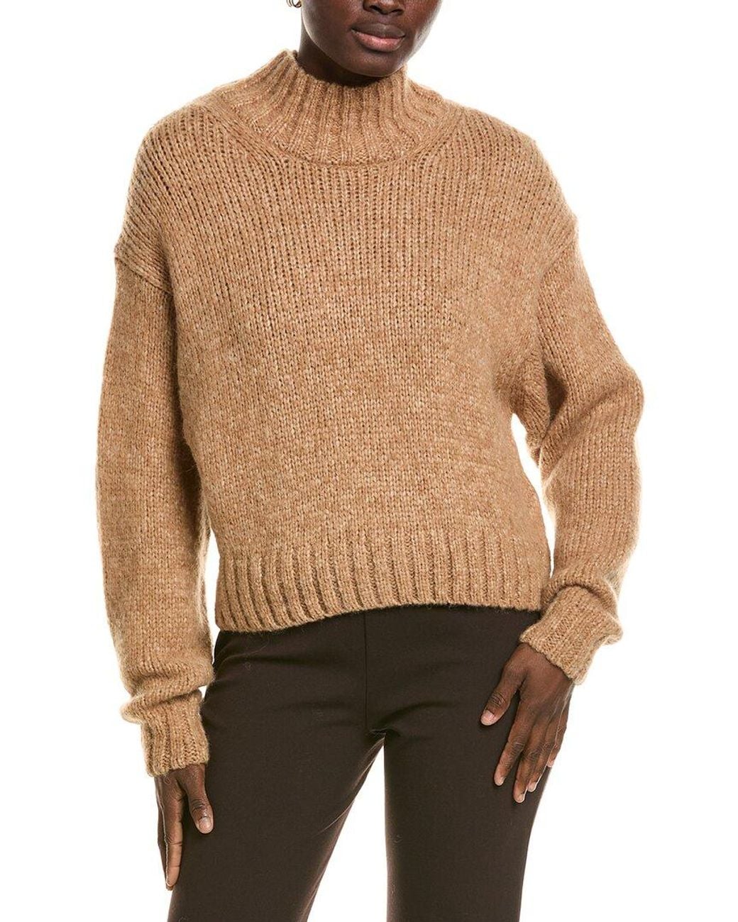 Marc Cain Natural Wool & Alpaca-Blend Sweater