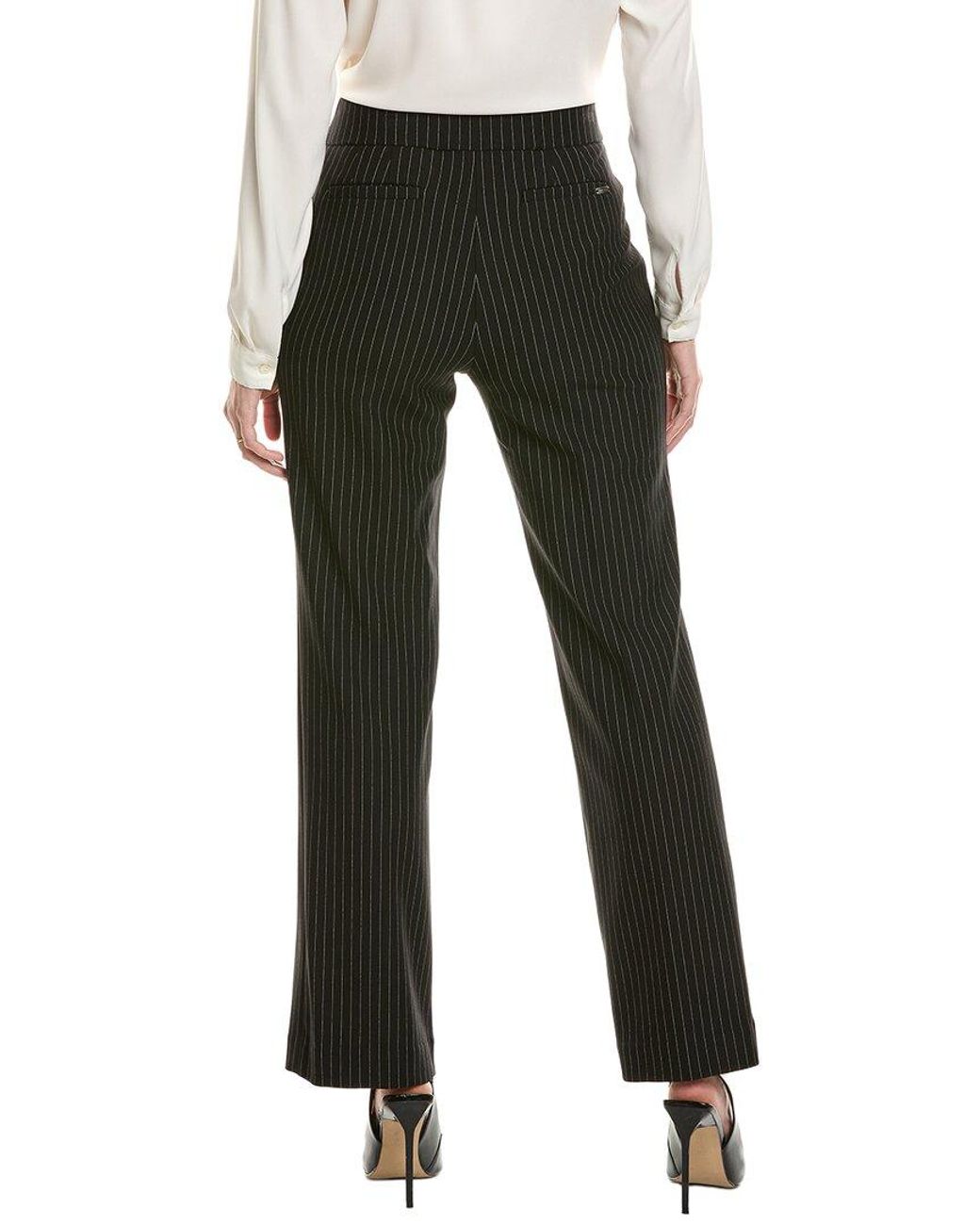 Anne Klein Black Stripe Trouser