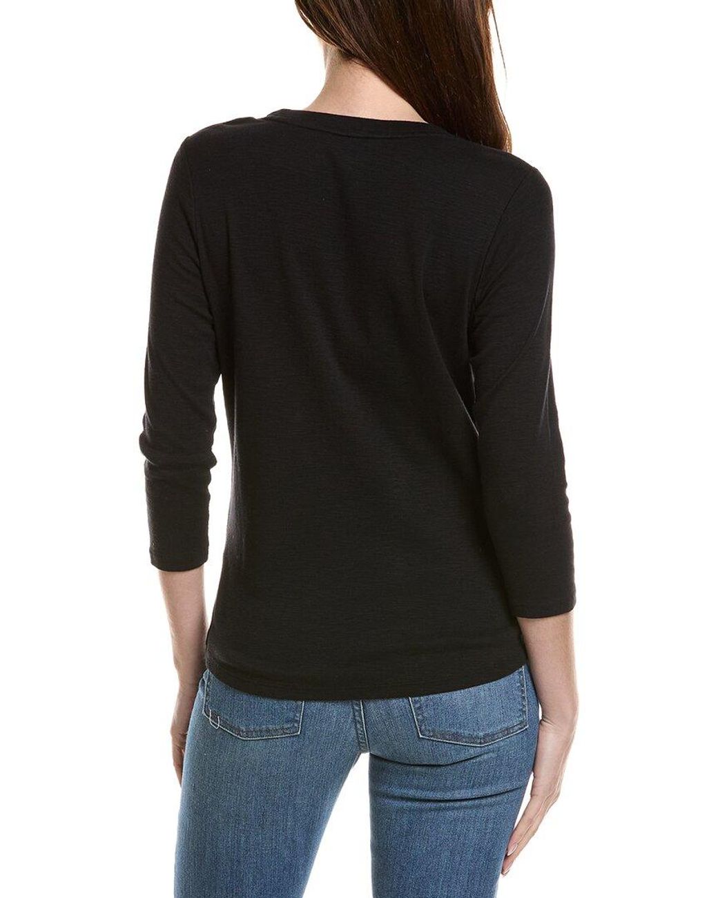 Tommy Bahama Black Ashby Isles Rib T-Shirt