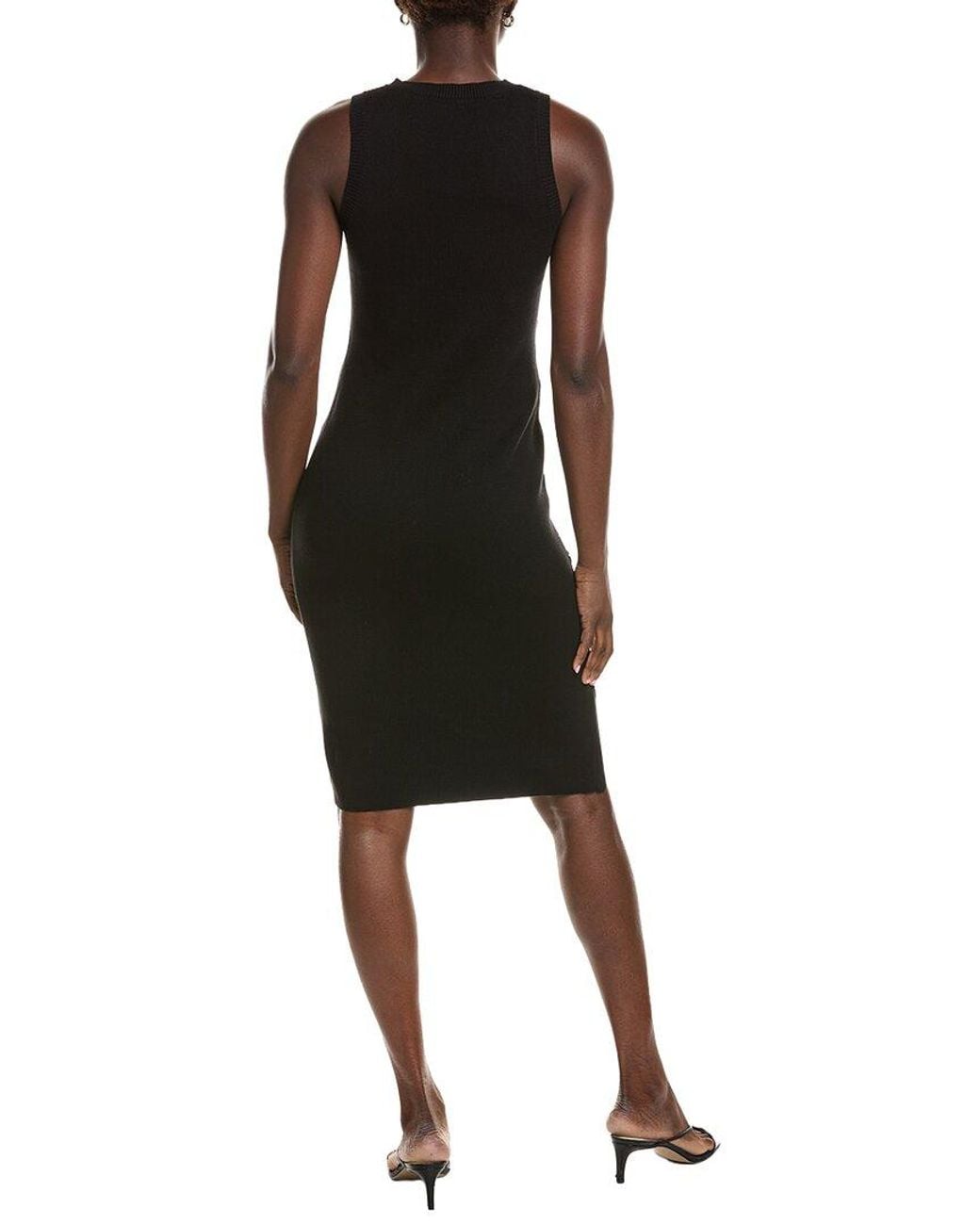 Minnie Rose Black Sheath Dress