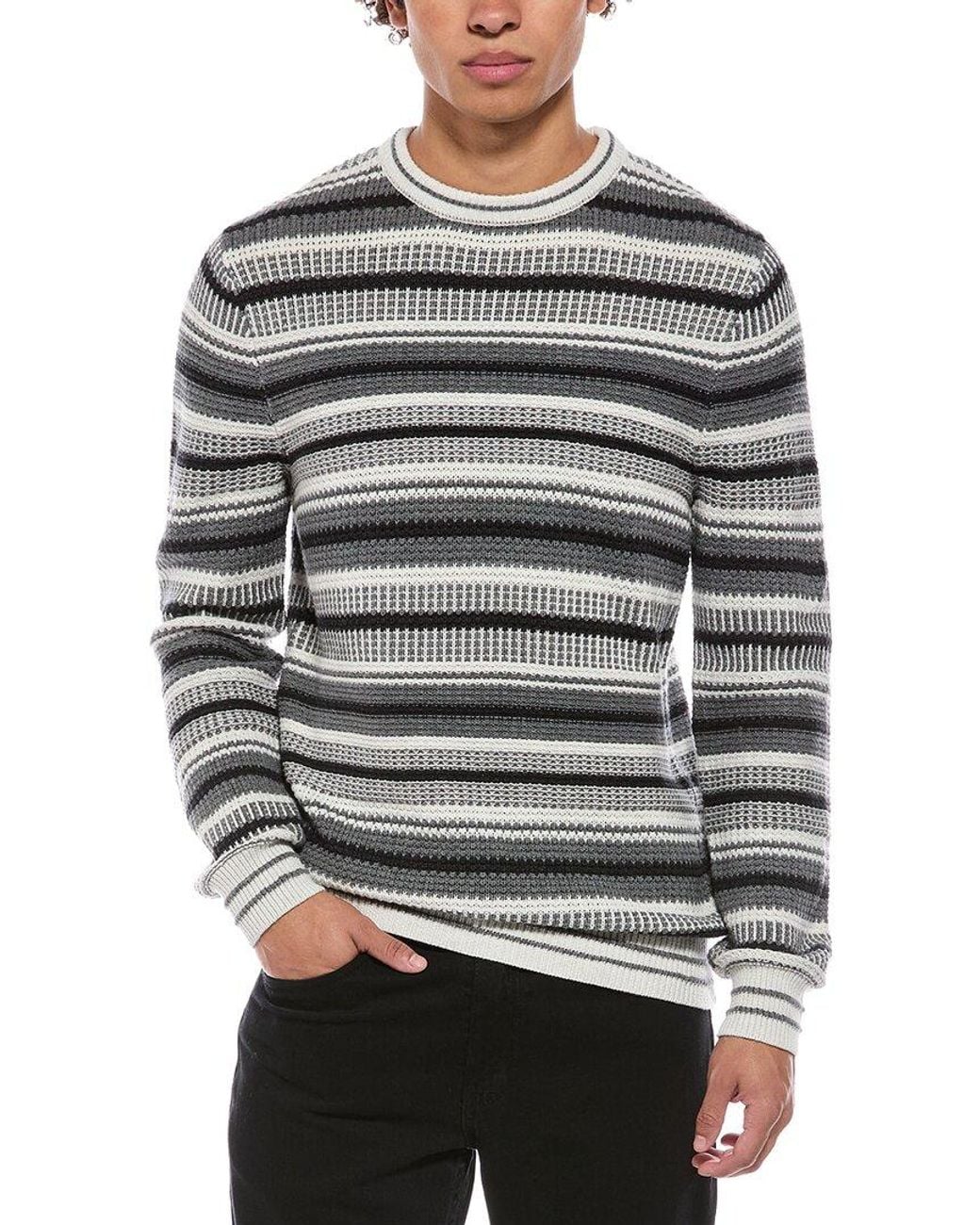 Point Zero Gray Semi Fit Turtleneck Sweater for men