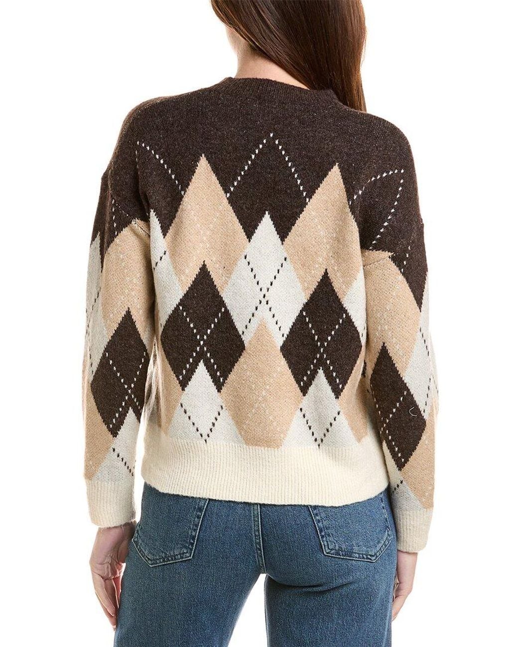 ANNA KAY Blue Naeomie Wool-Blend Sweater