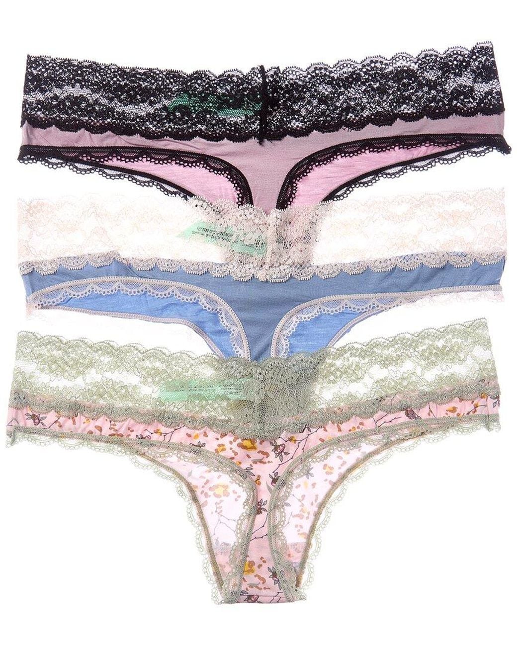 Honeydew Intimates Multicolor Set Of 3 Ahna Thong