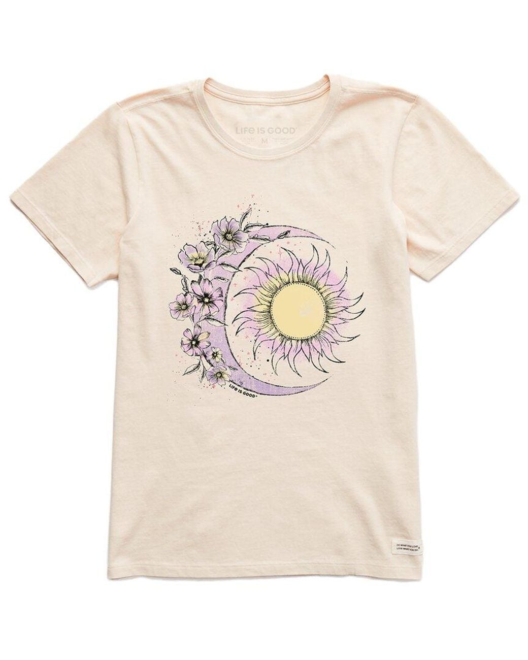 Life Is Good. Natural Crusher T-Shirt