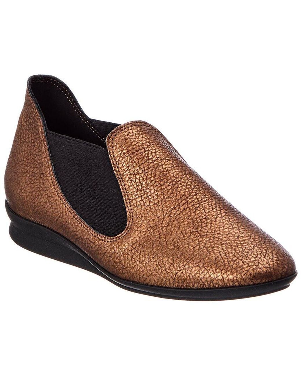 Arche Brown Naskwa Leather Slip-On
