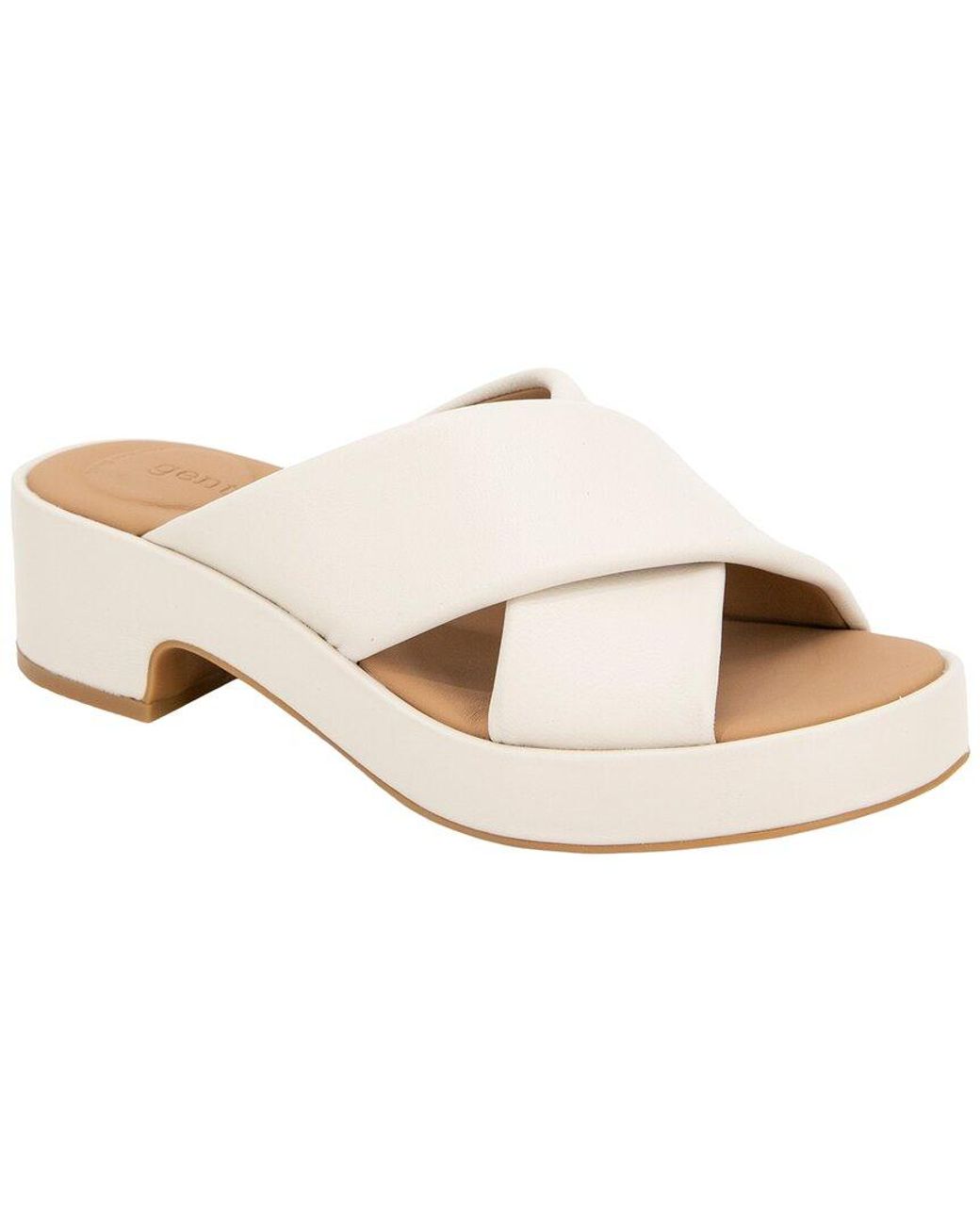 Gentle Souls Natural River Leather Sandal