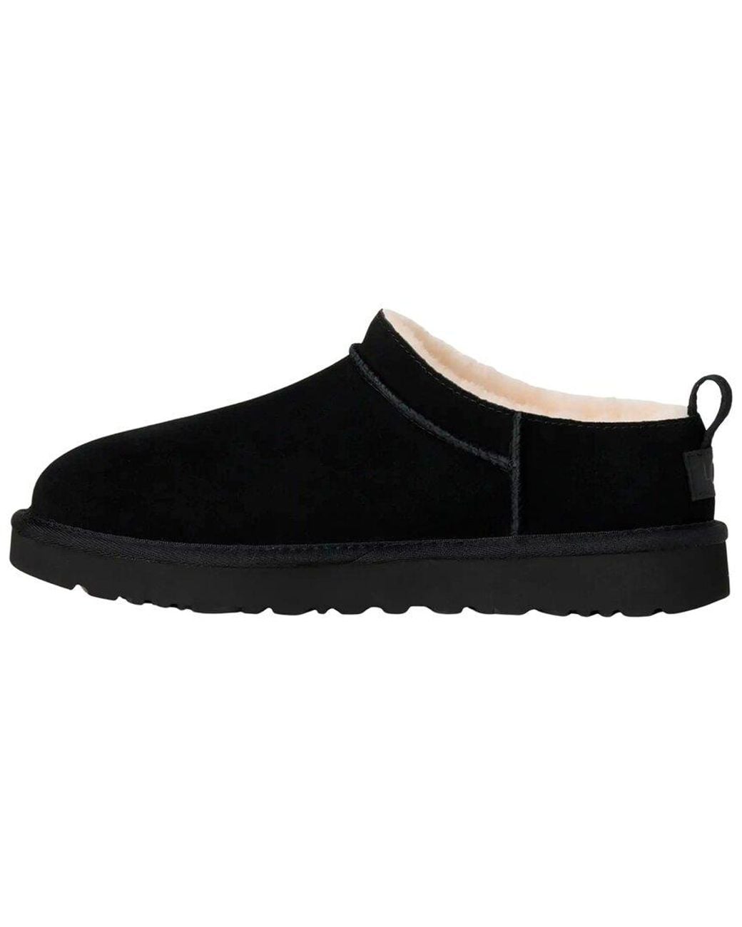 Ugg Black Classic Micro Suede Boots