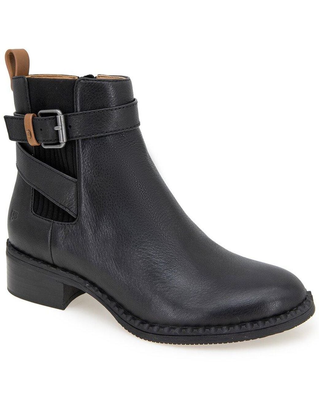 Gentle Souls Black Bolton Leather Boot
