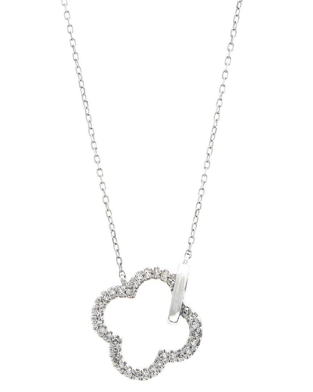 Diamond Select Cuts White 0.10 Ct. Tw. Diamond 14K Necklace