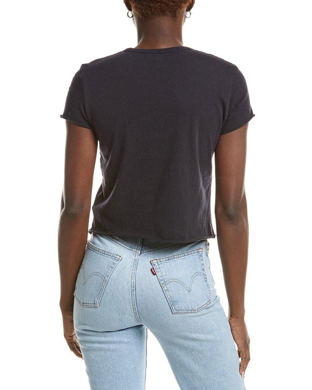 James Perse Blue Crewneck T-Shirt
