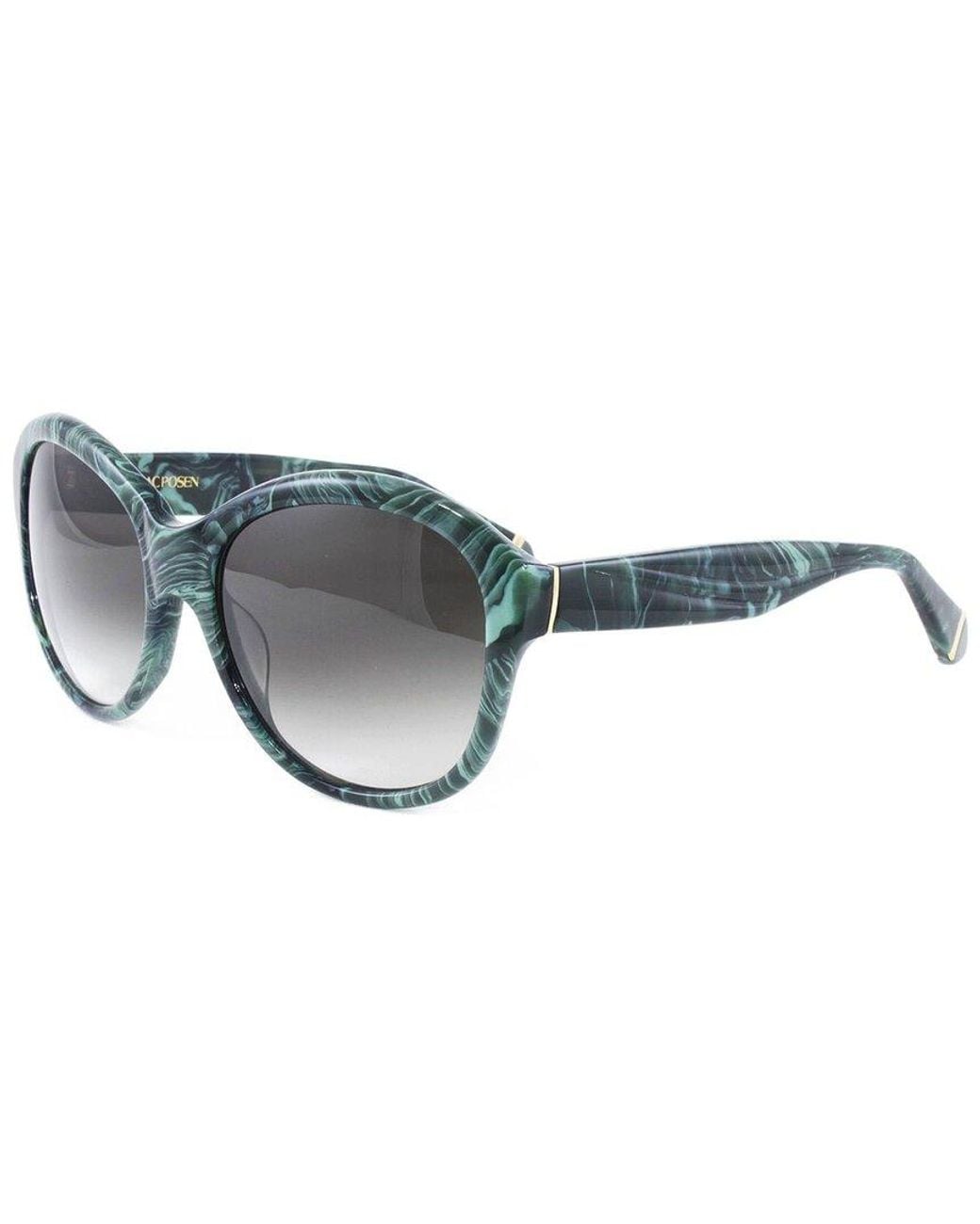 Zac Posen Gray Marlene 57Mm Sunglasses