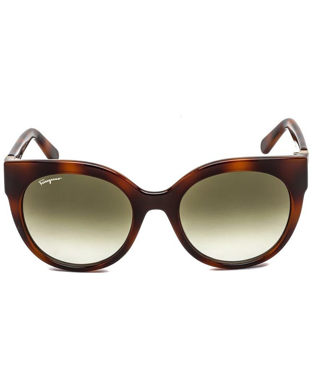 Ferragamo Brown Sf1031s 53mm Sunglasses